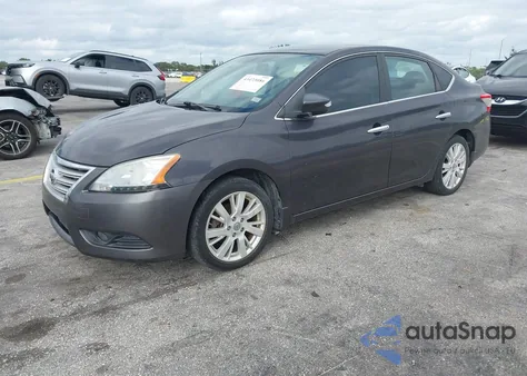 2013 Nissan Sentra Sl z USA, uszkodzony, nr VIN 3N1AB7AP5DL702748
